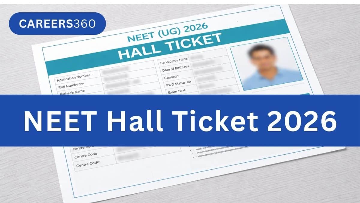NEET Hall Ticket 2026: Release Date, Download Link, Official Website